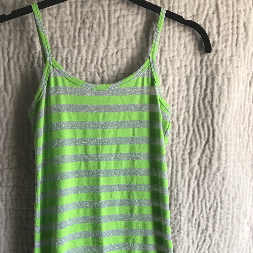Lime & Silver Cami